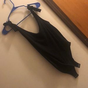 Forever 21 onesie black